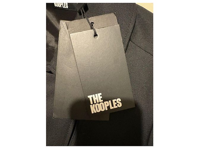 Schwarzes Kleid The Kooples - Ansicht 4