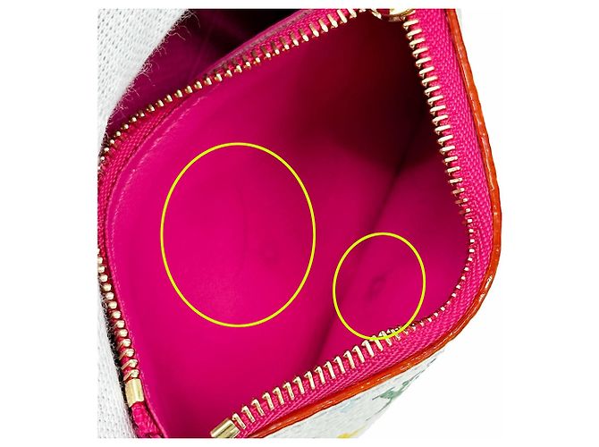 Louis Vuitton Monogram Multicolore Coin Purse White Multiple colors - view 13