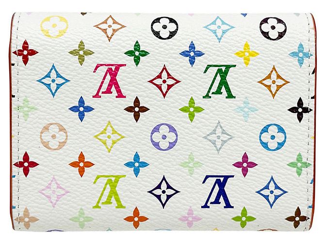 Louis Vuitton Monogram Multicolore Coin Purse White Multiple colors - view 2