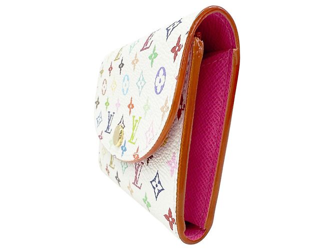 Louis Vuitton Monogram Multicolore Coin Purse White Multiple colors - view 4