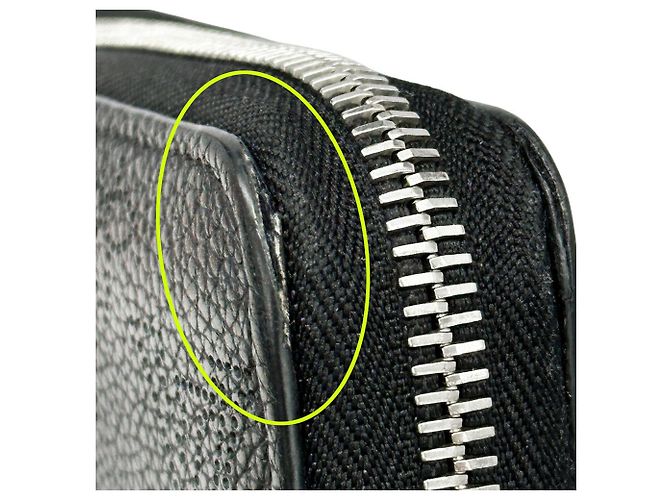 Cartera Zippy Monogram Mahina Louis Vuitton Negro - vista 9