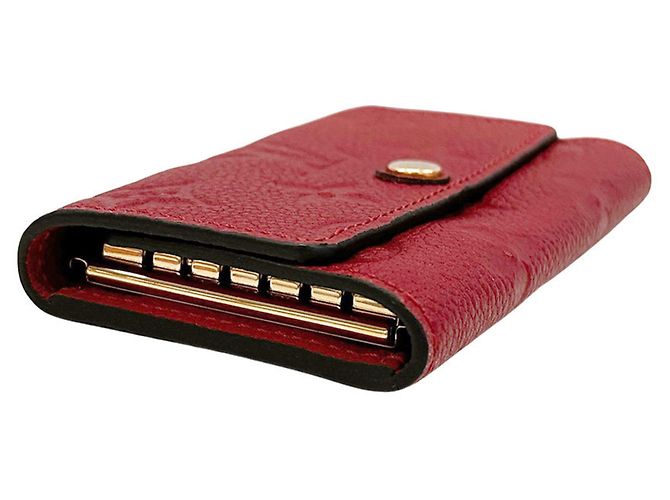 Portachiavi Monogram Empreinte Rosso Louis Vuitton - vista 3