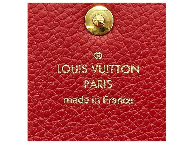 Portachiavi Monogram Empreinte Rosso Louis Vuitton - vista 7