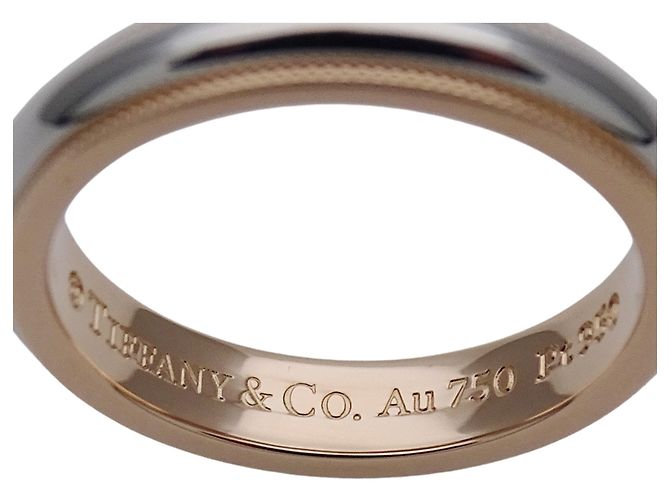 Anello Milgrain Insieme Donna Tiffany & Co. Argento D'oro - vista 5