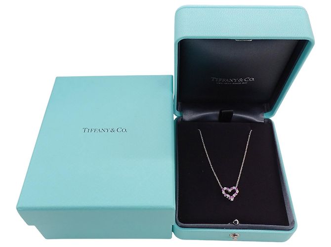 Collana Cuore Sentimentale Donna Tiffany & Co. Argento - vista 10