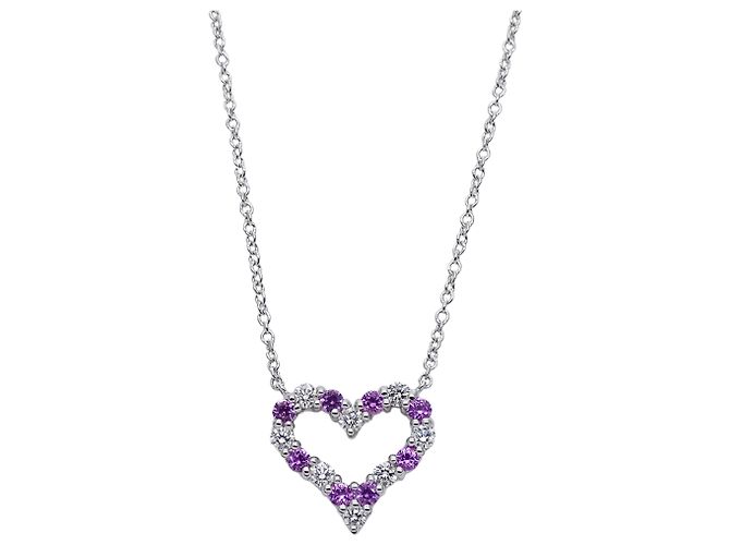 Collana Cuore Sentimentale Donna Tiffany & Co. Argento - vista 4
