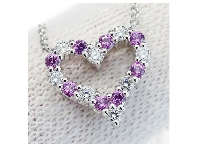 Collana Cuore Sentimentale Donna Tiffany & Co. Argento - vista 7