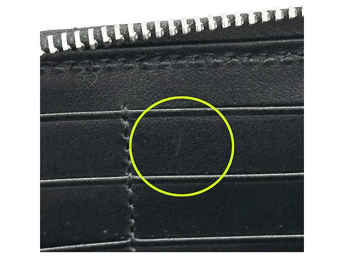 Carteira de couro dobrável para homens Gucci Preto - vista 13