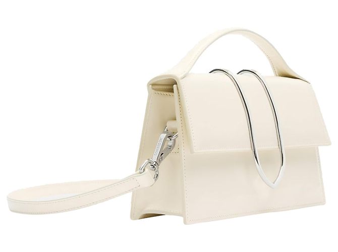 Borsa a Spalla Le Grand Bambino di Jacquemus Bianco Crudo - vista 2