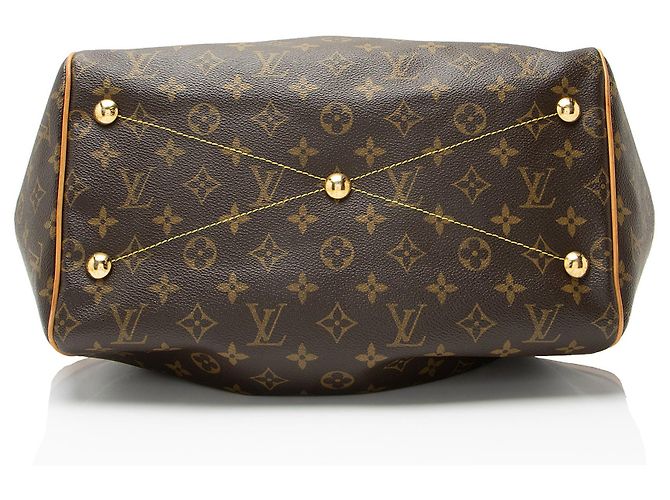 Borsa Tivoli GM in tela Monogram Louis Vuitton Marrone - vista 4
