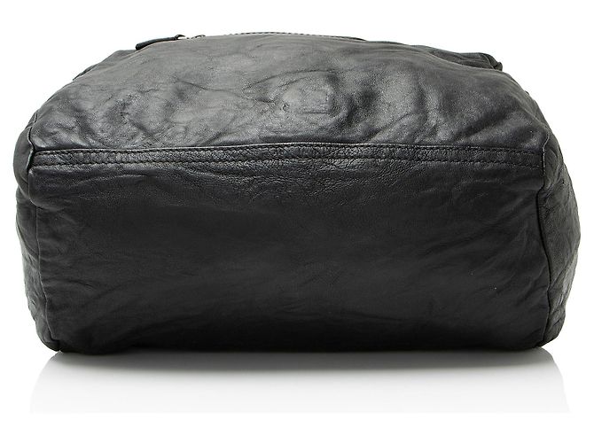Borsa a Spalla Pandora Media in Pelle di Capra Givenchy Nero - vista 4