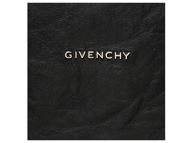 Borsa a Spalla Pandora Media in Pelle di Capra Givenchy Nero - vista 9