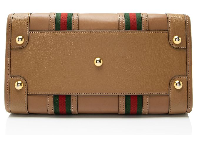 Gucci Leder Ophidia Bauletto Medium Tasche Braun - Ansicht 4