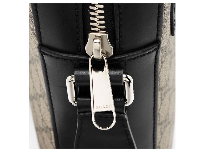 Gucci GG Supreme Messenger Medio Marrone Beige - vista 10