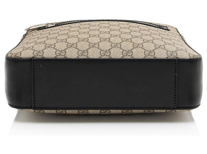 Gucci GG Supreme Messenger Medio Marrone Beige - vista 4