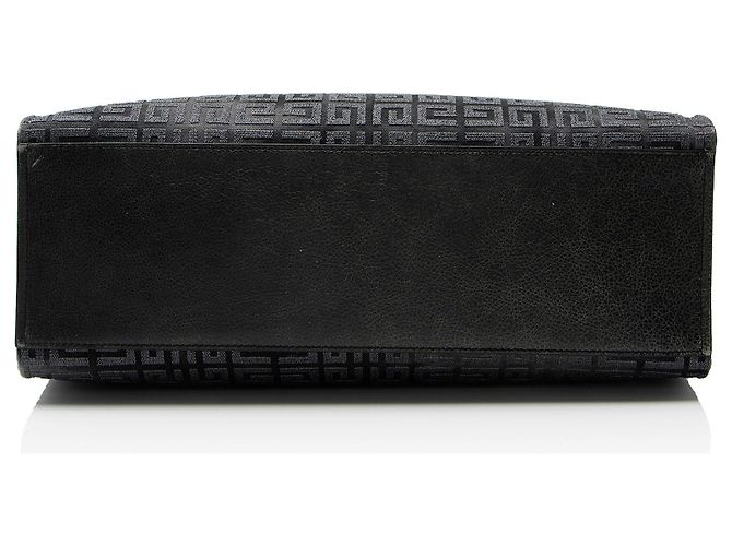 Mittelgroße G-Tote aus besticktem Canvas 4G von Givenchy Schwarz - Ansicht 4