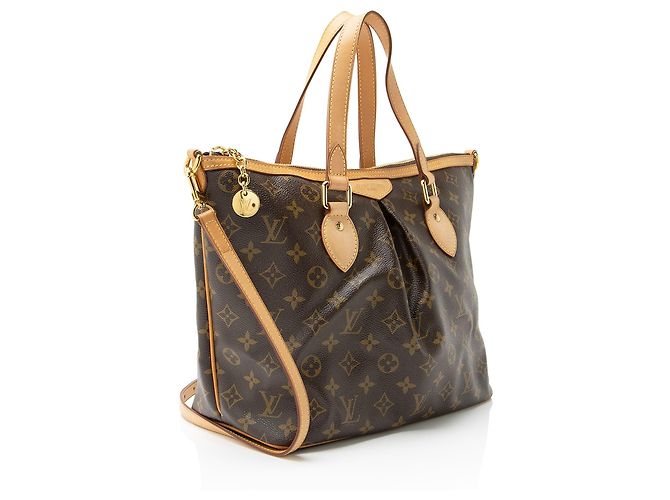 Louis Vuitton Monogram Canvas Palermo PM Tote Braun - Ansicht 2