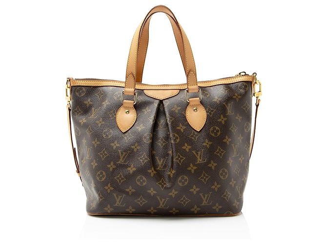 Louis Vuitton Monogram Canvas Palermo PM Tote Braun - Ansicht 3