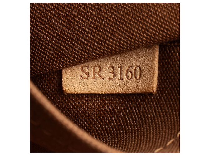 Louis Vuitton Monogram Canvas Palermo PM Tote Braun - Ansicht 6