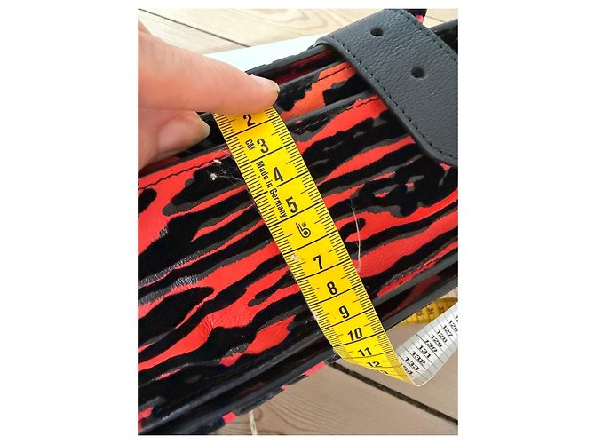 Borsa a mano media in velluto e pelle con stampa zebra PS1 di Proenza Schouler - vista 16