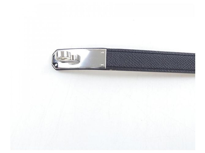 Hermès Hermes Kelly 18mm Gürtel Schwarz - Ansicht 2
