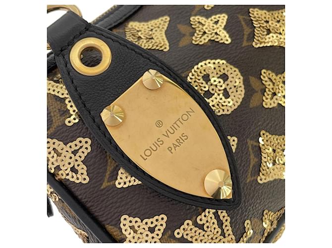 Pochette Accessoires Monogram Eclipse Louis Vuitton Dorado - vista 4