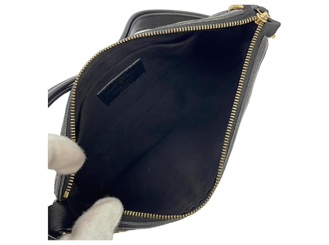 Pochette Accessoires Monogram Eclipse Louis Vuitton Dorado - vista 9