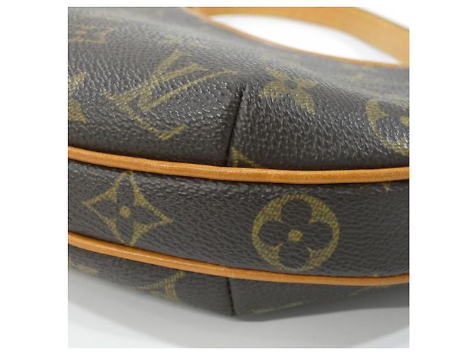 Borsa a Spalla Pochette Croissant Monogramma Louis Vuitton Marrone - vista 2