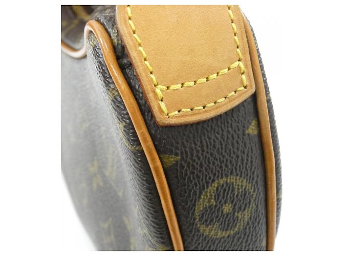 Borsa a Spalla Pochette Croissant Monogramma Louis Vuitton Marrone - vista 4