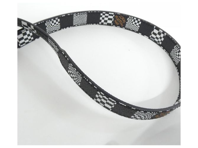 Borsa a Spalla Steamer XS Damier Distorted di Louis Vuitton Nero - vista 4