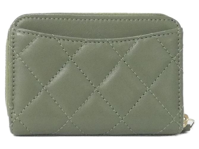 Timeless Monedero clásico atemporal de Chanel Caqui - vista 2