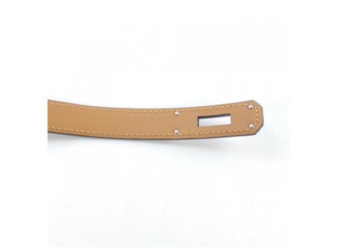 Hermès Hermes Kelly 18mm Schwarzer Standardgürtel - Ansicht 3
