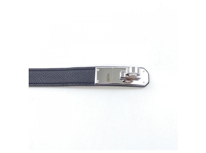 Hermès Hermes Kelly 18mm Schwarzer Standardgürtel - Ansicht 4