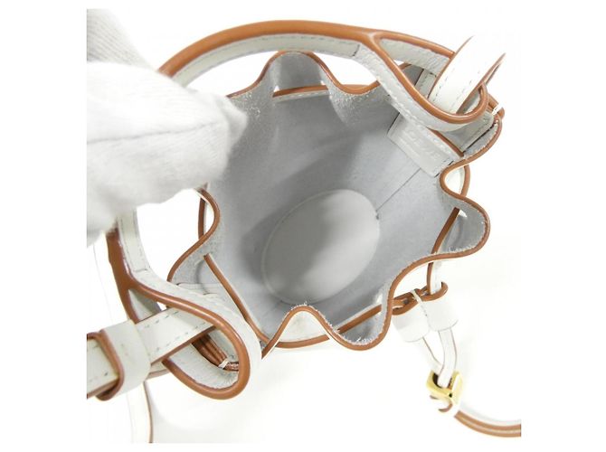 Borsa a mano Nano Balloon Loewe Bianco - vista 7