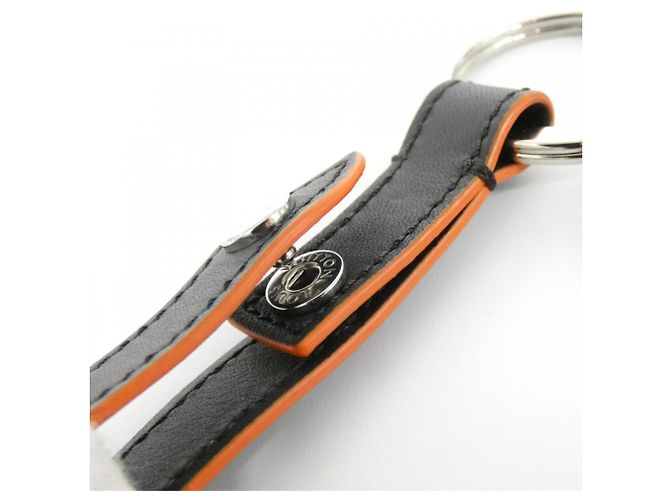 Louis Vuitton Damier Cobalt Keyring Black Silvery Blue - view 3