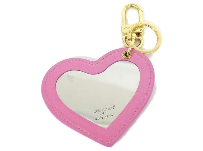 Portachiavi Louis Vuitton Vernis "See Your Love" M01557 Rosa D'oro - vista 2