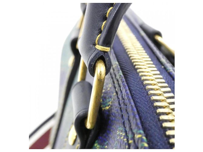 Boston Bag Keepall Bandoulière 25cm Monogram Heritage Louis Vuitton Blau - Ansicht 7
