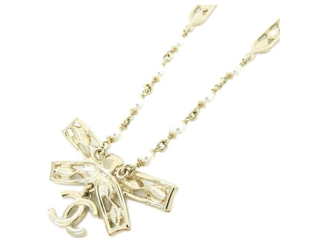 Collana in Cristallo Chanel Bianco - vista 3