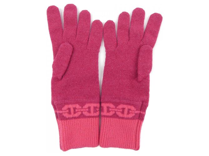 HEAVEN Chaine d'Ancre Handschuhe von Hermès Pink - Ansicht 2
