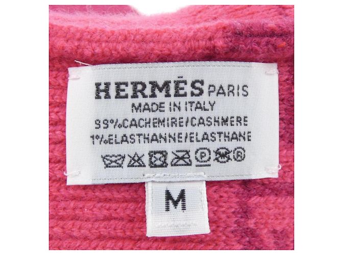 HEAVEN Chaine d'Ancre Handschuhe von Hermès Pink - Ansicht 3