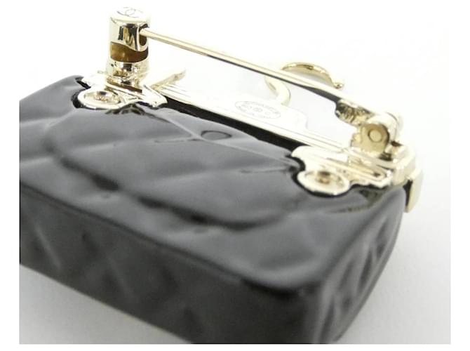 Spilla Chanel AB9849 Perle Nera e Bianca Nero Bianco - vista 3