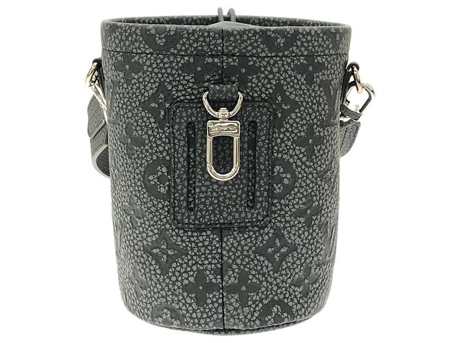Pochette a mano in gesso Louis Vuitton Marrone Grigio - vista 2