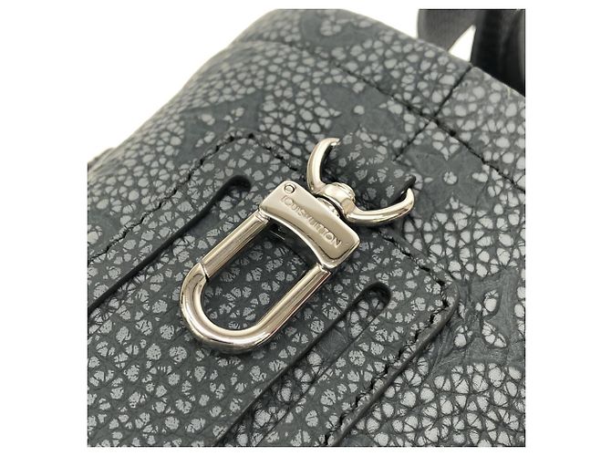 Pochette a mano in gesso Louis Vuitton Marrone Grigio - vista 4