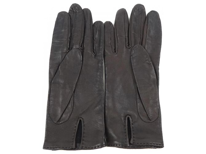Herrenhandschuhe Hermès SOYA H005062G Braun - Ansicht 2