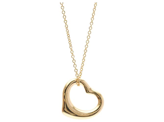 Tiffany & Co Collana Pendente Cuore Aperto Tiffany D'oro - vista 2