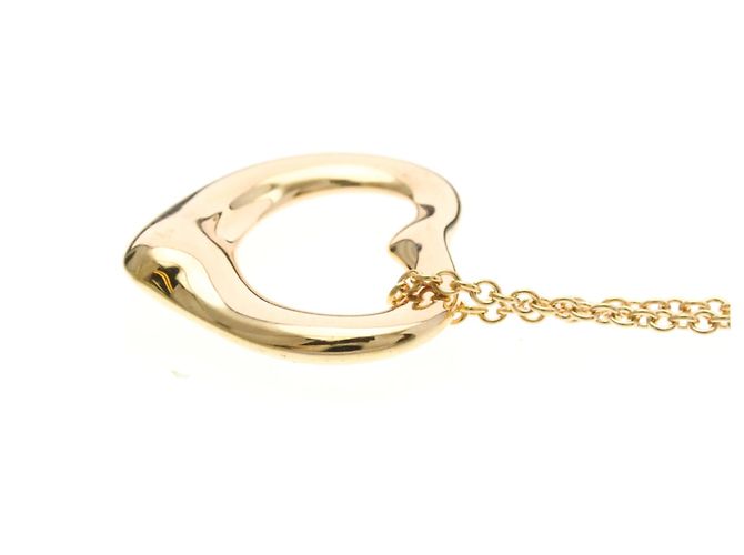 Tiffany & Co Collana Pendente Cuore Aperto Tiffany D'oro - vista 3