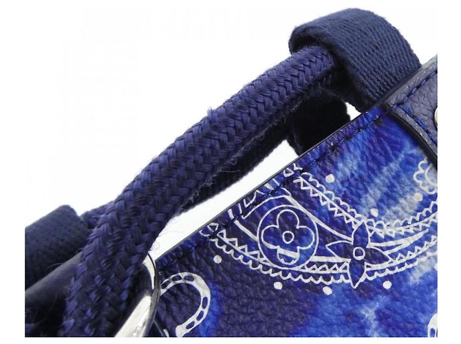 Borsa a Spalla Randonee PM M20562 Monogramma Louis Vuitton Blu - vista 4