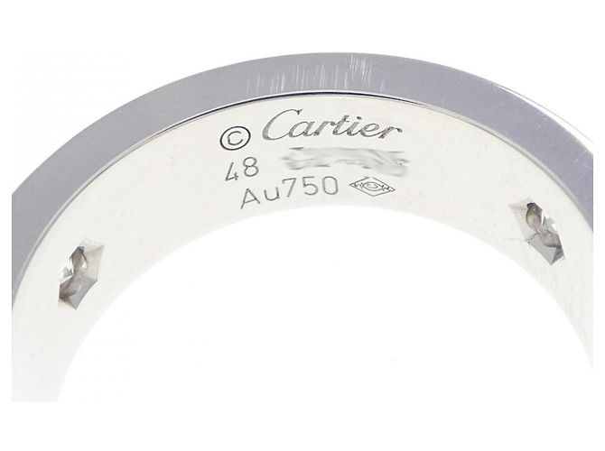 Cartier Love Halb-Diamant Ring - Ansicht 3