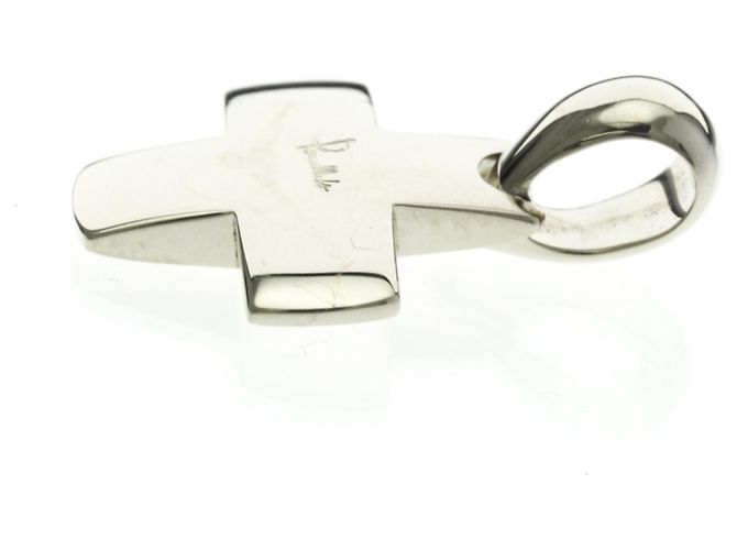 Collana pendente charm croce Pomellato Argento - vista 4