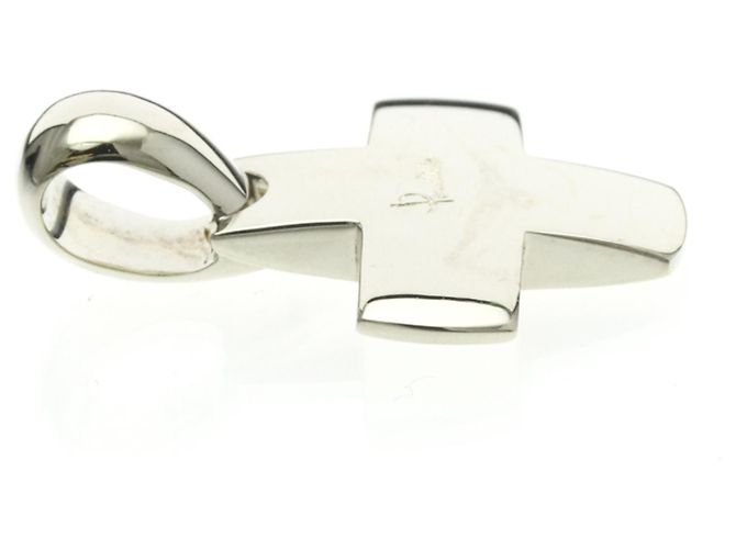 Collana pendente charm croce Pomellato Argento - vista 6